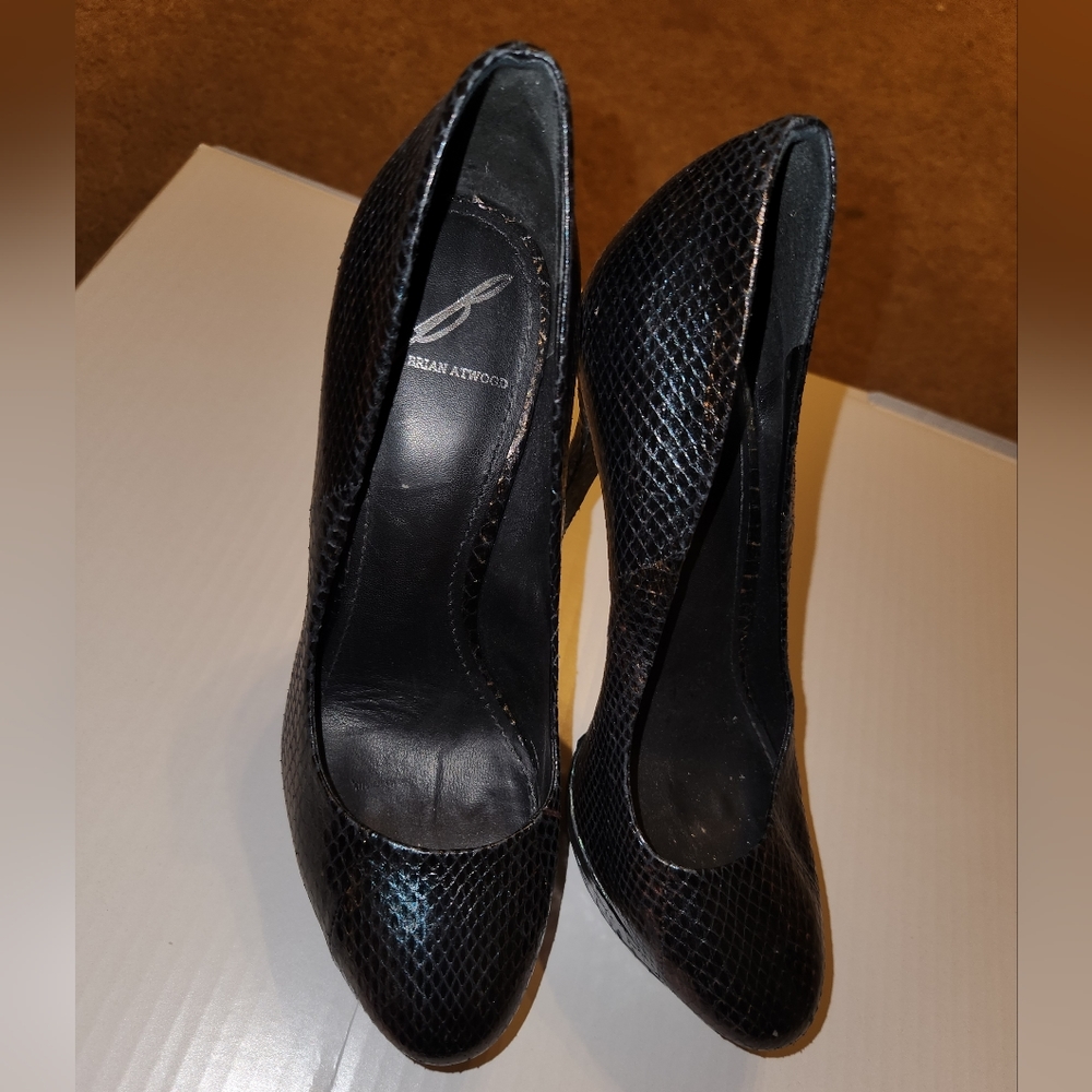 Brian Atwood Leather Shoes/Heels/Pumps Platform Size